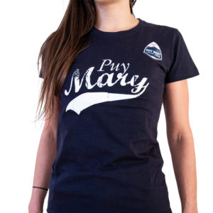 T-shirt couleur noir Puy Mary