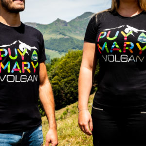 T-shirt Puy Mary noir